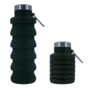 Sticlă pliabilă din silicon pentru băut cu carabină 500 ml Sticlă portabilă din silicon pentru apă și băuturi sticlă pliabilă 4