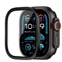 Sticlă temperată pentru Apple Ultra 49 mm sticlă întărită cu ramă metalică capac de protecție pentru ecran carcasă rezistentă la șocuri împotriva zgârieturilor 6