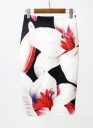 Stijlvolle damesrok met bloemen J501 20