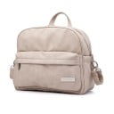 Stijlvolle luierrugzak voor baby's 35x29x15 cm PU-materiaal Waterdichte multifunctionele luiertas voor moeders Praktische organizer 4
