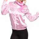 Stilfuld damejakke - Pink 2