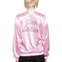Stilfuld damejakke - Pink 3