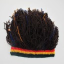 Stilfuld herre RASTA-hat med dreadlocks 4