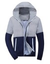 Stilfuld herrejakke i to farver J1007 3