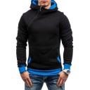 Stilfuld herresweatshirt med en interessant lynlås J946 19