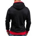 Stilfuld herresweatshirt med en interessant lynlås J946 3