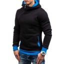 Stilfuld herresweatshirt med en interessant lynlås J946 6