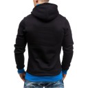 Stilfuld herresweatshirt med en interessant lynlås J946 7