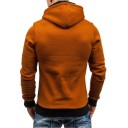 Stilfuld herresweatshirt med en interessant lynlås J946 9