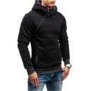 Stilfuld herresweatshirt med en interessant lynlås J946 14