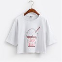 Stilfuld is-t-shirt til kvinder J1782 9