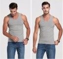 Stilfuld tanktop til mænd - Grå 3