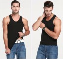 Stilfuld tanktop til mænd - Sort 3