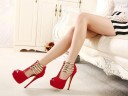 Stilfulde platform pumps 4