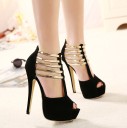Stilfulde platform pumps 7