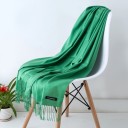 Stilfuldt unisex kashmirtørklæde J3539 8