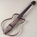 Stille Reisgitaar V-glorify Afneembare Body 6 Nylon Snaren 20 Fretten Sapelohout Ingebouwde Pickup 101 cm Grijs 8