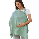Stillschürze 100 x 70 cm Baumwoll-Schutzschürze zum Stillen Baby und Mutter Privatsphäre beim Füttern Praktische Stillhilfe 3