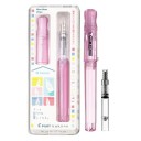 Stilou Pilot Kakuno M cu vârf de 0,4–0,5 mm lungime 13,1 cm stilou cu cerneală papetărie japoneză scris școlar caligrafie cu reîncărcare 4