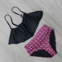 Stílusos női bikini fodrokkal J3444 4