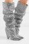Stílusos női csizma kövekkel J1165 9