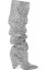 Stílusos női csizma kövekkel J1165 2