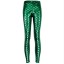 Stílusos női leggings - zöld J3336 3