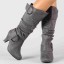 Stilvolle Damenstiefel mit Absatz J2411 4