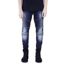 Stilvolle zerrissene Herrenjeans J970 7