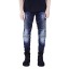 Stilvolle zerrissene Herrenjeans J970 7