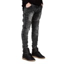 Stilvolle zerrissene Herrenjeans J970 6