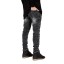 Stilvolle zerrissene Herrenjeans J970 1