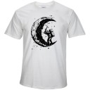 Stilvolles Herren-T-Shirt mit dem Mond J3242 8