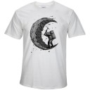 Stilvolles Herren-T-Shirt mit dem Mond J3242 2