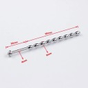 Stimolatore Elettrico SM-69 con Plug Anale, Dilatatore Uretrale e Anelli Erettori per Esperienze di Elettrosex 6