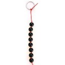 Stimulerende analperler på en snor 23 cm ergonomisk design nem håndtering for en intens oplevelse diskret emballage 1