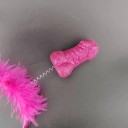 Stirnband für die Junggesellenabschied Rosa mit Federn und Spiralen Witziges Partyzubehör für die Braut 3