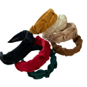 Stirnband mit Stoffbezug 14 x 5 cm Universelle Größe Stoff-Stirnband für Haare Elegantes Damenmode-Haaraccessoire 2