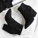 Stivaletti da donna con tacco J1099 4