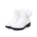 Stivali invernali da donna con pompon J1811 2