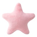 Stjärnformad kudde 40 cm mjuk och behaglig vid beröring med fem rundade spetsar och utan tryck som dekorativt tillbehör i hemmet 5