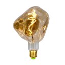 Stmívatelná LED žárovka Nepravidelný tvar se spirálovým vláknem Patice E27 4 W 220-240 V Teplé světlo 2000 K Rozměry 180 x 120 mm Do lustru 3