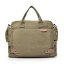 Stoffen laptoptas met handvatten en een afneembare schouderriem Voorkant met organizer Zijzakken met rits 35 x 29 x 13 cm 3