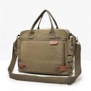 Stoffen laptoptas met handvatten en een afneembare schouderriem Voorkant met organizer Zijzakken met rits 35 x 29 x 13 cm 5