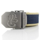 Stoffen riem met cobra 15