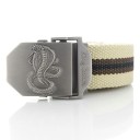 Stoffen riem met cobra 12