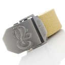 Stoffen riem met cobra 2