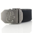 Stoffen riem met cobra 4
