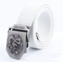 Stoffen riem met draak 20