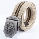 Stoffen riem met draak 2